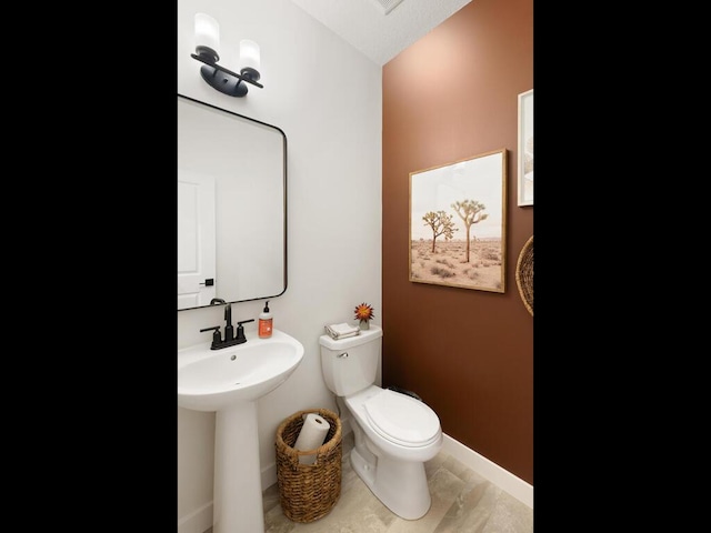 bathroom with toilet