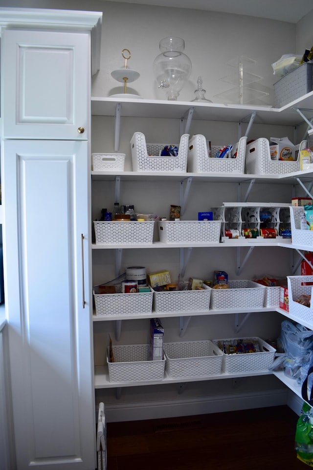 view of pantry