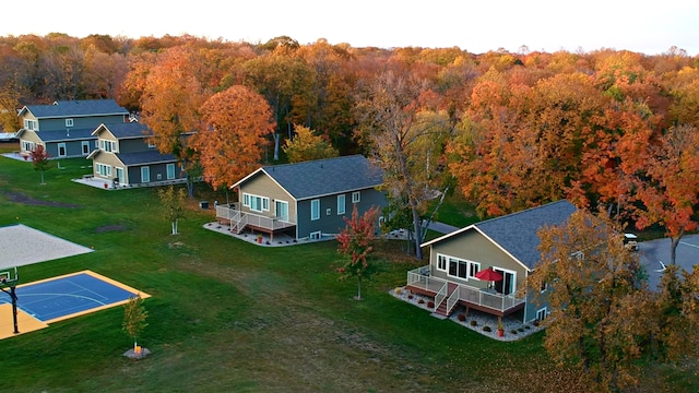 bird's eye view