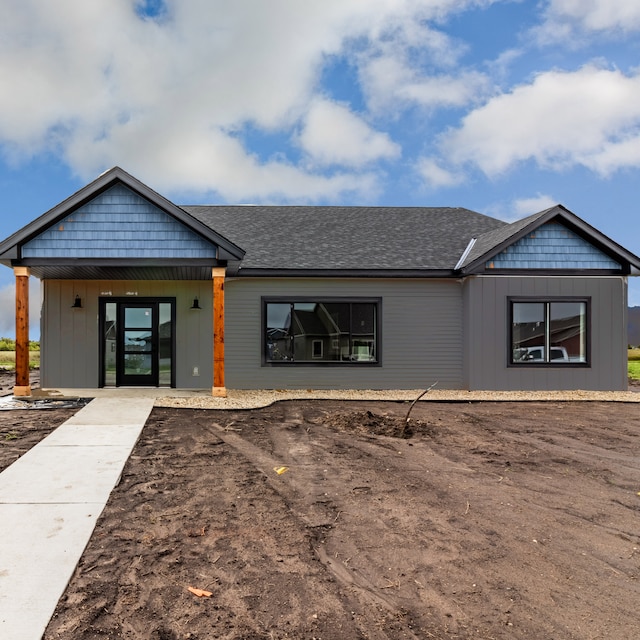 view of ranch-style house