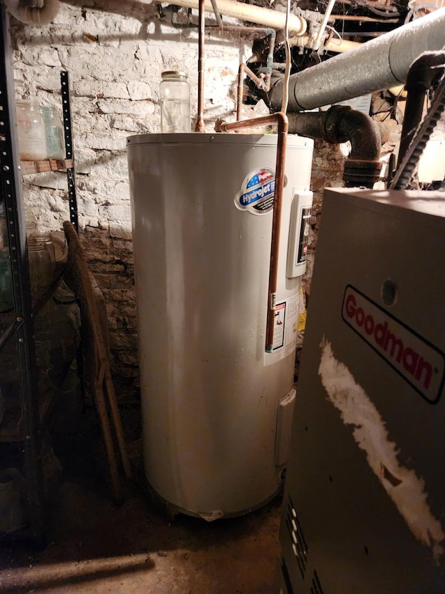 utilities with water heater