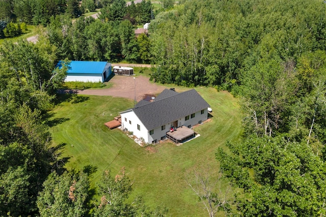 drone / aerial view