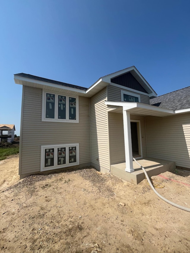 exterior space with a patio area