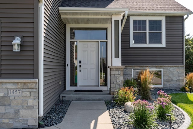 view of property entrance