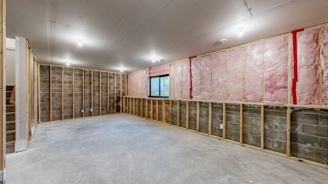 1701 20th Ave Circle NE, Kasson, MN 55944 - basement featuring stairway