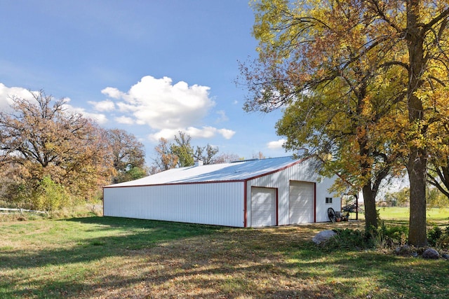 view of outbuilding with an outbuilding