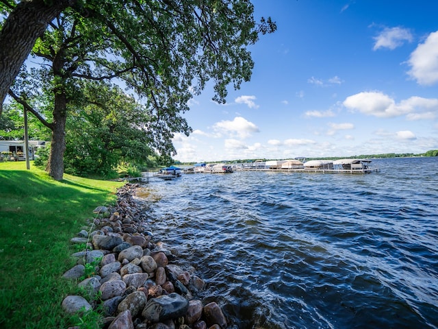 property view of water