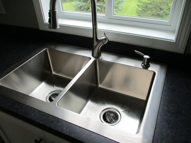 interior details with sink