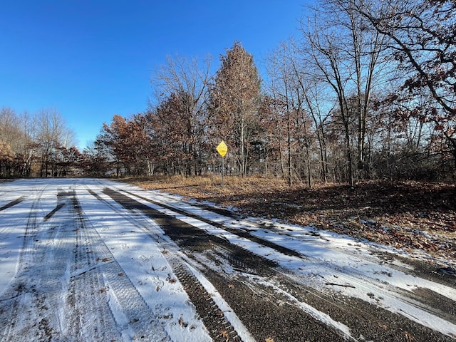 view of road