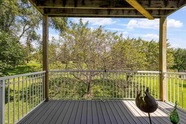 view of deck