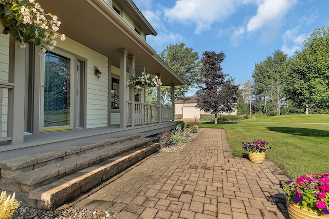 view of patio