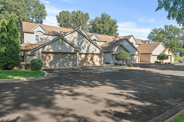 front facade featuring a garage