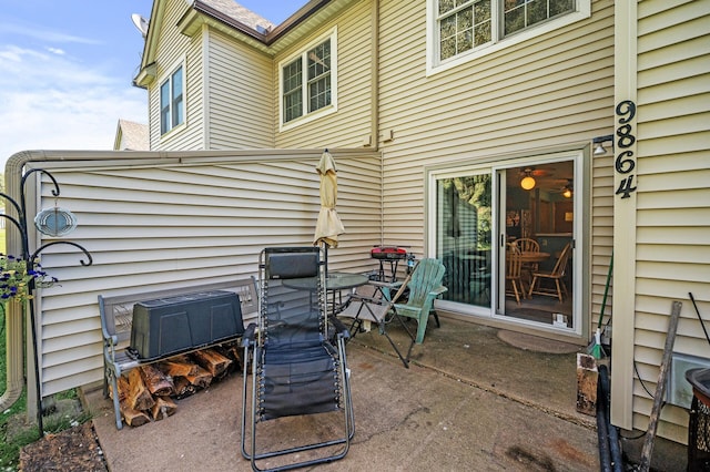 view of patio