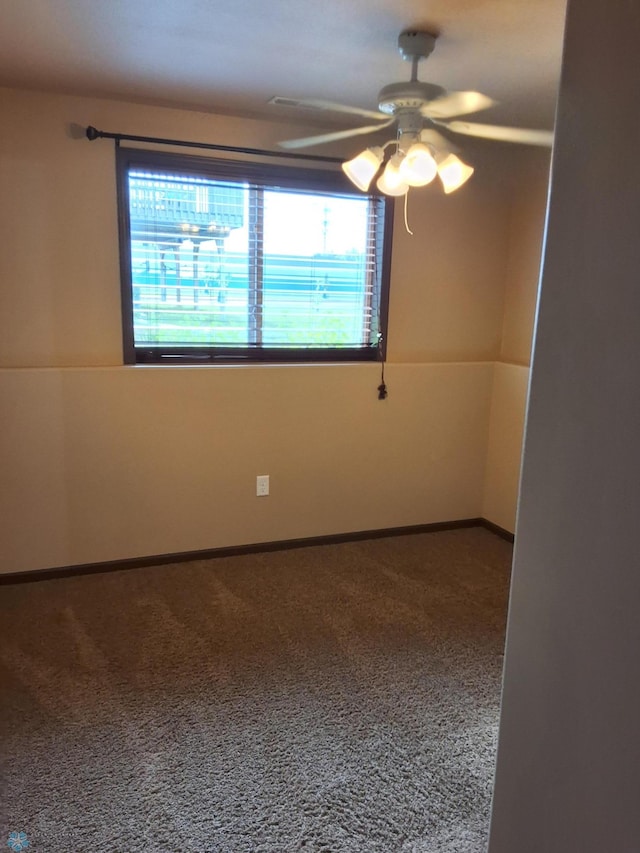 915 30th Ave W, West Fargo, ND 58078 - carpeted empty room with ceiling fan and baseboards