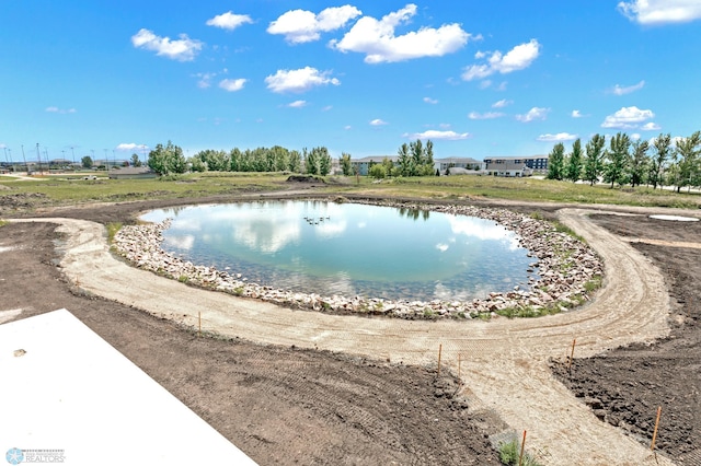 view of water feature