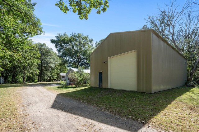 2894 115th Ave, Greenbush Twp, MN 55371 - detached garage featuring driveway