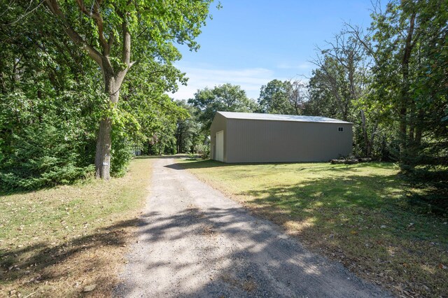 2894 115th Ave, Greenbush Twp, MN 55371 - view of road with an outbuilding