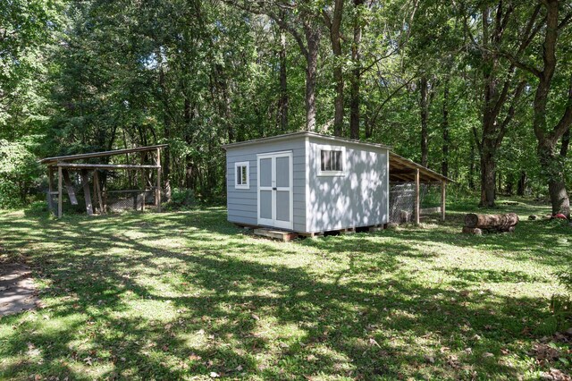 2894 115th Ave, Greenbush Twp, MN 55371 - view of shed