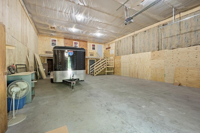 2894 115th Ave, Greenbush Twp, MN 55371 - garage featuring a garage door opener