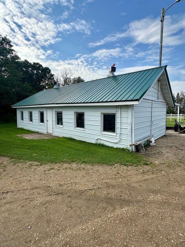 view of rear view of property