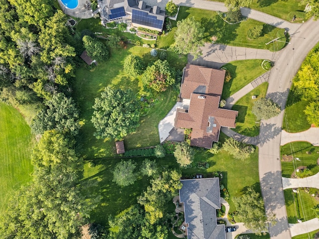 drone / aerial view