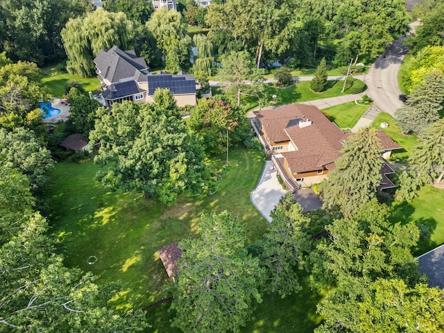 aerial view