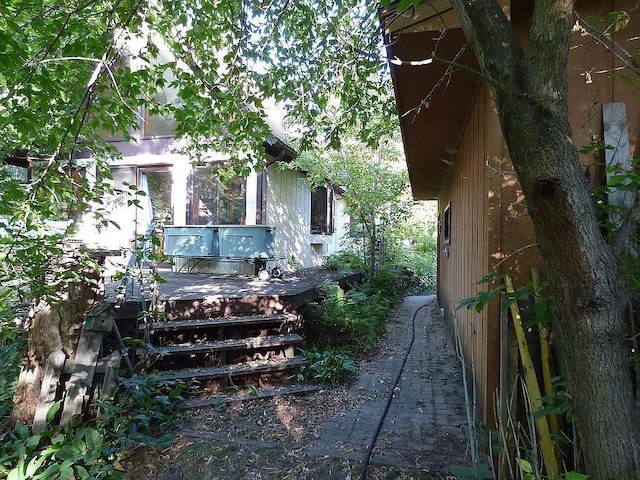 22519 County Road 3, Lake Edward Twp, MN 56465 - view of property exterior with a wooden deck