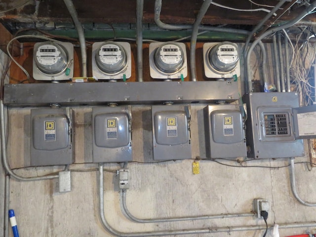 utilities with electric panel