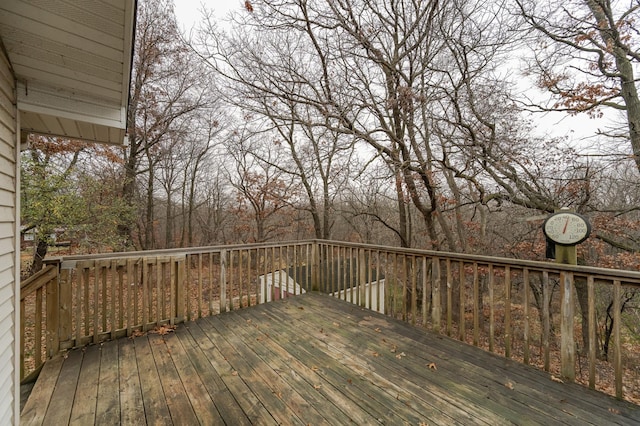 view of deck