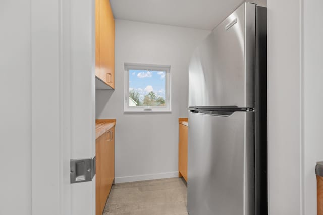 interior space featuring light hardwood / wood-style flooring