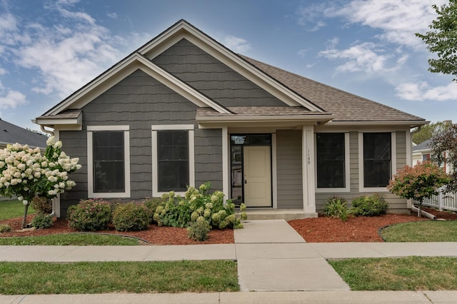 view of bungalow