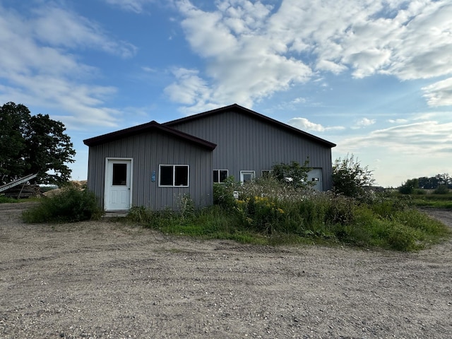 view of side of home