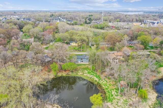 5745 Echo Rd, Excelsior, MN 55331 - drone / aerial view with a water view