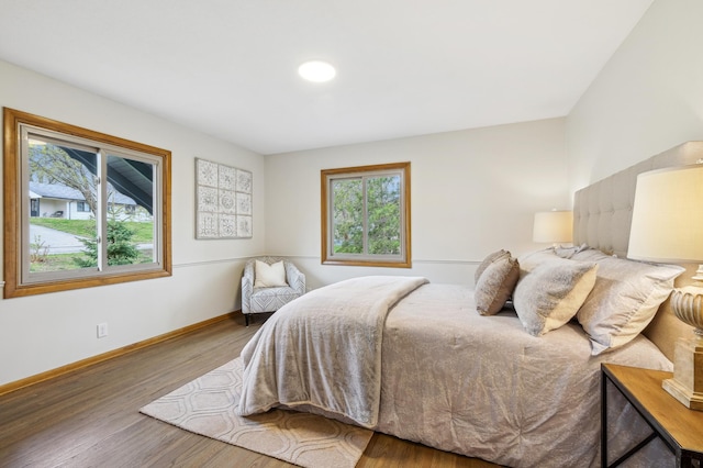 5745 Echo Rd, Excelsior, MN 55331 - bedroom with baseboards and wood finished floors