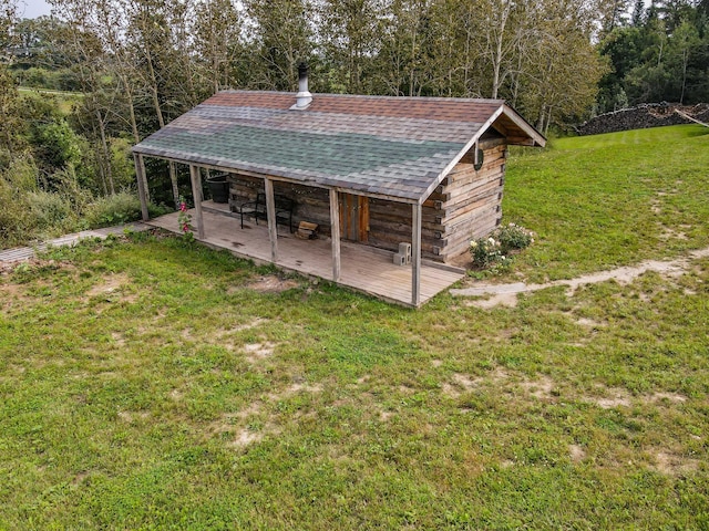 view of outbuilding featuring an outbuilding