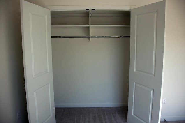 view of closet