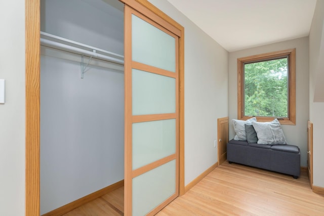 view of closet