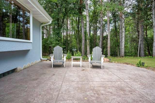 view of patio