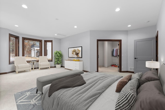 5534 Conifer Trl, Minnetonka, MN 55345 - bedroom with recessed lighting, light carpet, and baseboards