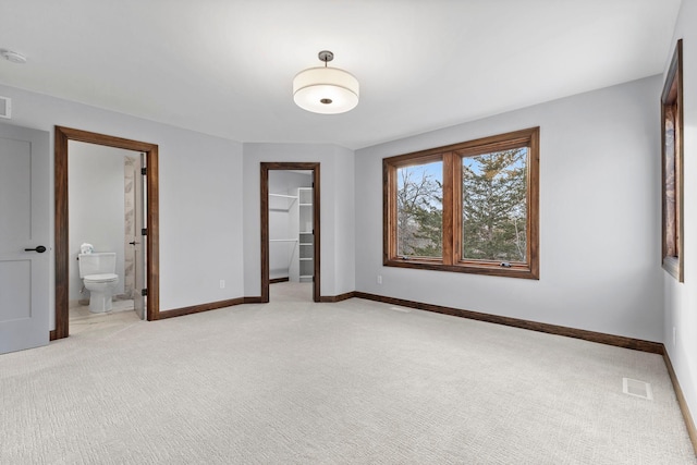 5534 Conifer Trl, Minnetonka, MN 55345 - unfurnished bedroom featuring light carpet, baseboards, and a walk in closet