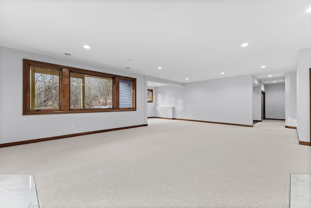 5534 Conifer Trl, Minnetonka, MN 55345 - unfurnished room featuring baseboards, recessed lighting, and light carpet