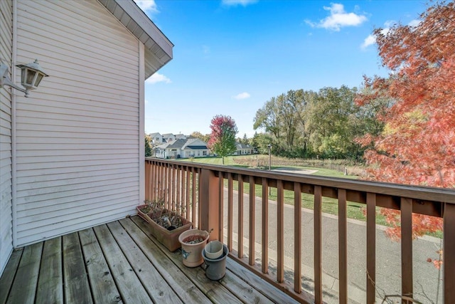 1229 Clarence St, Saint Paul, MN 55106 - deck with a residential view