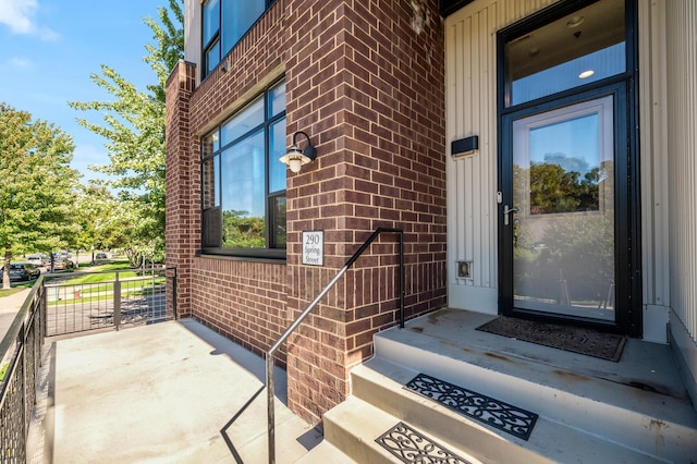 view of entrance to property