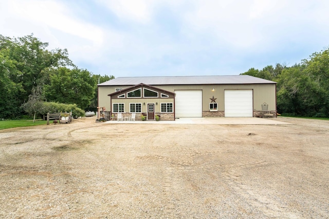 exterior space with driveway