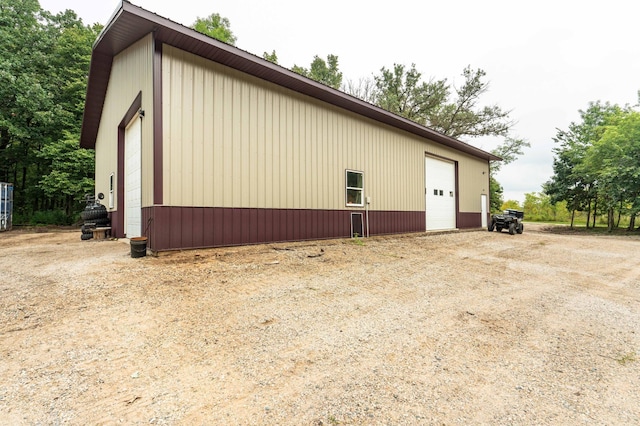 exterior space featuring an outdoor structure