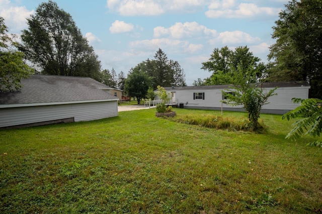 view of yard