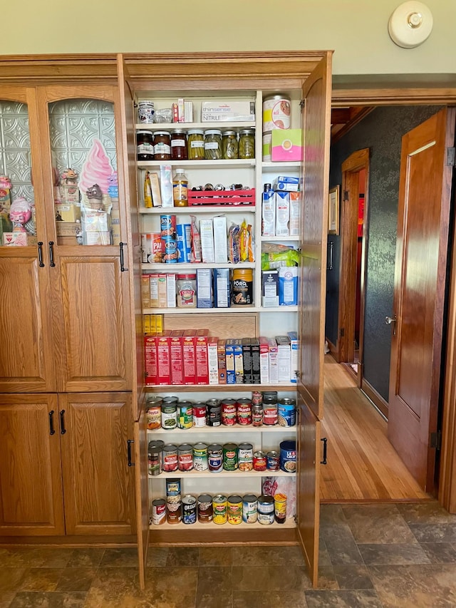 view of pantry