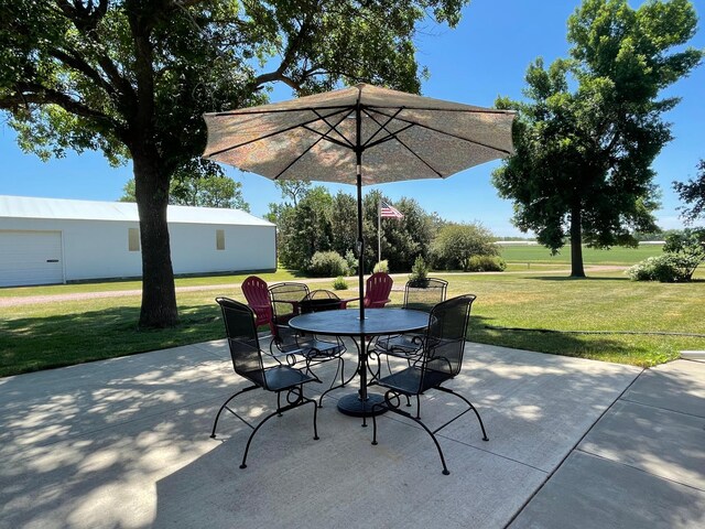38364 200th St, Springfield, MN 56087 - view of patio / terrace featuring outdoor dining area