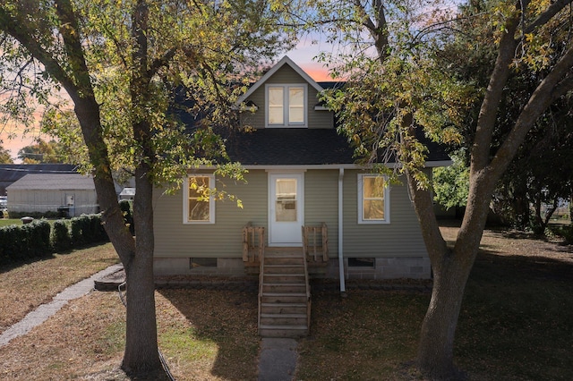 view of front of house