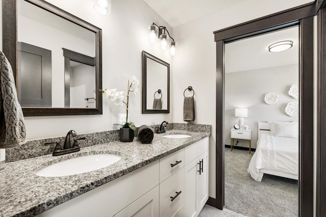 1105 136th St E, Rosemount, MN 55068 - full bathroom featuring connected bathroom and double vanity
